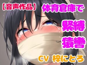 女の先輩に後ろ手に縛られ、体育倉庫で猿轡を噛まされちゃう！【DID音声作品】(ぷよのDID倉庫) [d_537581]