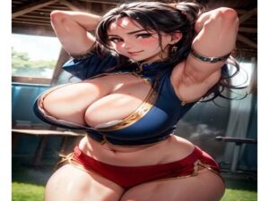 爆乳AIプエルトリコ衣装1(AI出版) [d_337803]