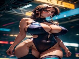 爆乳AIカットワンピース1(AI出版) [d_337976]