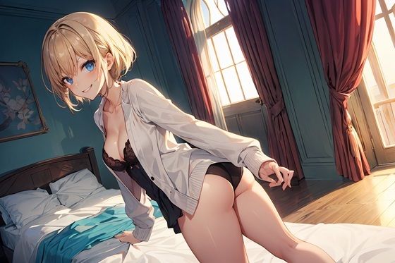 素敵な尻の女性 vol.5(blue moonのAI画房) [d_357700]