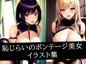 恥じらいのボンテージ美女イラスト集(AIラボラボ) [d_507421]