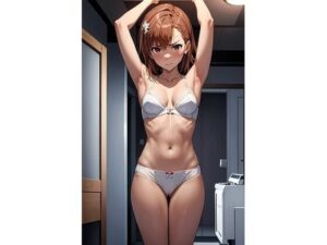 御坂〇琴  強●腋見せ（115枚）(ひぐまアート) [d_516367]