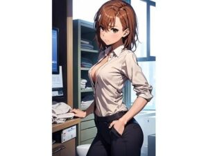 御坂〇琴  OLスーツコス（120枚）(ひぐまアート) [d_516375]