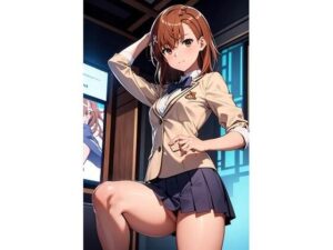 御坂〇琴  ブレザーJK制服(ひぐまアート) [d_516376]