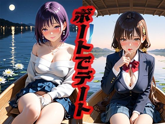 ボートでデート 〜たまにはのんびりしようか〜(ニッチッチ) [d_517420]