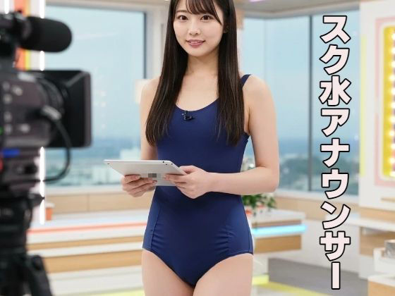 スク水アナウンサー(もう限界) [d_518731]