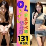 OLのスケべなトイレ私生活を覗き見131ショット(ラッキーすけべ研究所) [d_521999]