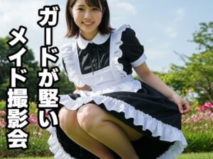ガードが堅いメイド撮影会(もう限界) [d_523941]