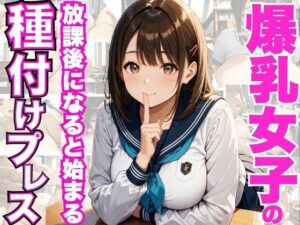 爆乳女子の放課後に始まる種付けプレス(ピザまんじゅう) [d_524907]