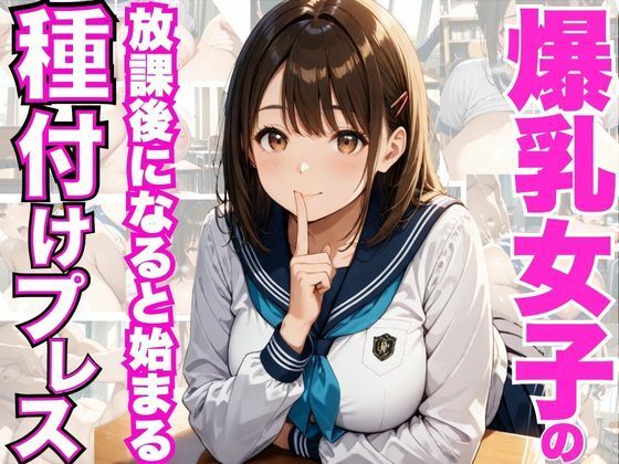 爆乳女子の放課後に始まる種付けプレス(ピザまんじゅう) [d_524907]