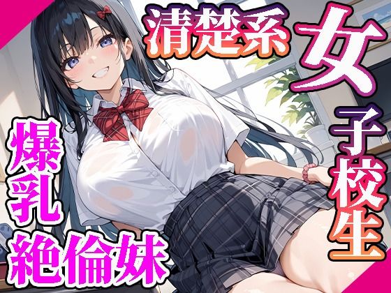 【高画質画像集】清楚系女子校生の爆乳絶倫妹と性処理係の僕(寿司モン) [d_526263]