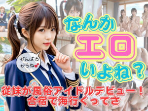 なんかエロいよね？従妹が風俗アイドルデビュー！合宿で海行くってさ(空想AI美女本舗) [d_526356]