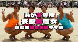 【おかず専用】妄想美魔女〜運動会記念撮影ママ編3〜(AI美魔女) [d_526503]