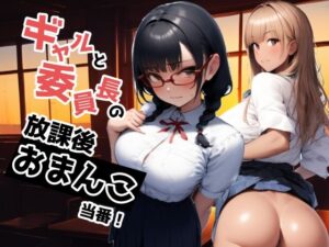 ギャルと委員長の放課後おまんこ当番！(ドチャシコテクノロジー) [d_528868]