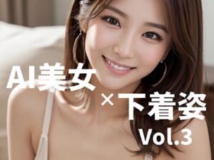 AI美女×下着姿 Vol.3(ホワイト) [d_529441]