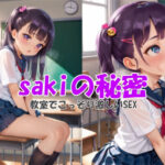 sakiの秘密〜教室でこっそり激しいSEX〜(みるくりぼん) [d_529883]