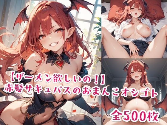 【ザーメン欲しいの！】赤髪サキュバスのおまんこオシゴト(Jkと散歩) [d_530222]