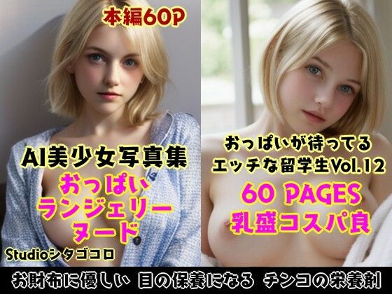 外国人留学生たちが可愛すぎる美少女写真集 Vo1.12〜毎日ベッドに金髪美少女おっぱいが待機している件プチ1〜(Studioシタゴコロ) [d_531485]