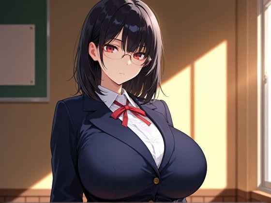無感情爆乳メガネちゃんと汗だくセックスするまで(machua) [d_531608]