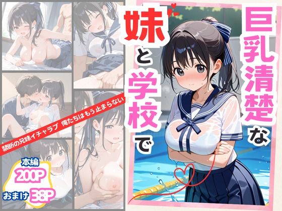 【巨乳清楚な妹】が可愛すぎたので、学校の更衣室でえっちした話(水彩みなも) [d_533773]