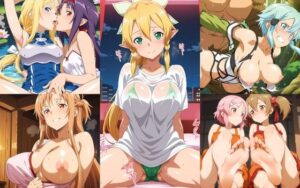 【500枚】ソード○ート・オンラインエロ画像_『総勢7名』可愛くてセクシーなヒロインたちのエッチなイラスト集(エロココ！) [d_533995]