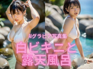 AIグラビア写真集 白ビキニと露天風呂(BAI Publishers) [d_534267]