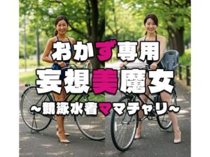 【おかず専用】妄想美魔女〜競泳水着ママチャリ4〜(AI美魔女) [d_534897]