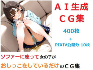 ソファーに座って女の子がおしっこをしているだけのCG集(YOG) [d_535361]