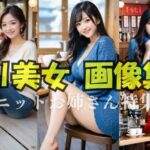 【AI美女画像集】カフェにいる綺麗なニットお姉さん編 たっぷり153ページ！(AI美女制作工房) [d_536477]