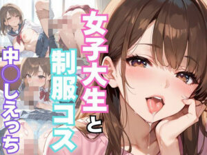 女子大生と制服コス 中◯しえっち(あんあんつけぼー) [d_539405]