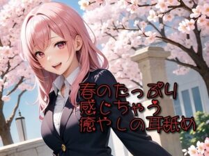 【超耳舐め特化】春のたっぷり感じちゃう癒やしの耳舐め【安眠ASMR】(ありみえASMRワールド) [d_540123]