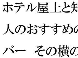 ホテル屋上と知人のおすすめのバー  その横の空き地とベンチ(逢瀬のひび) [d_542165]