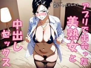 マチアプで出会った美熟女と中出しセックス｜おっとり系で癒された美女(氷室) [d_550231]