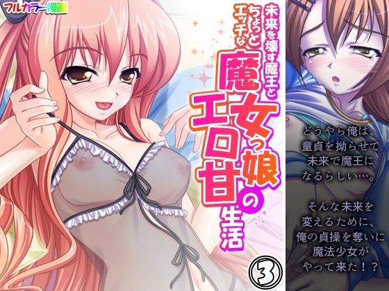 未来を壊す魔王とちょっとエッチな魔女っ娘のエロ甘生活 3巻(アロマコミック) [d_550673]