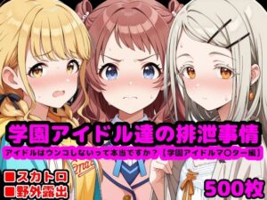 学園アイドル達の排泄事情  〜アイドルはウンコしないって本当ですか？【学園アイドルマ●ター編】〜(reapersthighs) [d_552981]