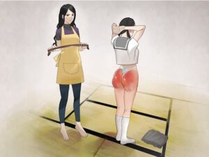女子○生のお尻叩き(卍SPANKING) [d_556047]