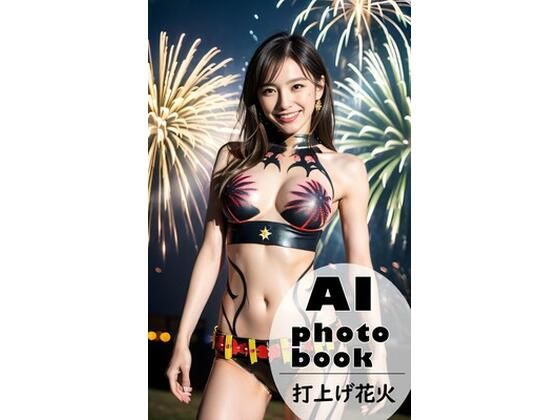 AI photobook 打上げ花火(AI_GravureArt) [d_329014]