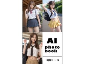AI photobook 通学1〜3(AI_GravureArt) [d_329041]