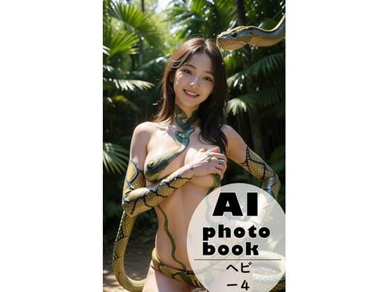 AI photobook ヘビ4(AI_GravureArt) [d_329558]