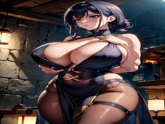 爆乳AIシースルーナイトガウン1(AI出版) [d_352031]