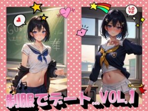 制服でデートVOL.1(panpanyamaDX) [d_506746]