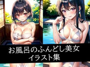 お風呂のふんどし美女イラスト集(AIラボラボ) [d_508408]