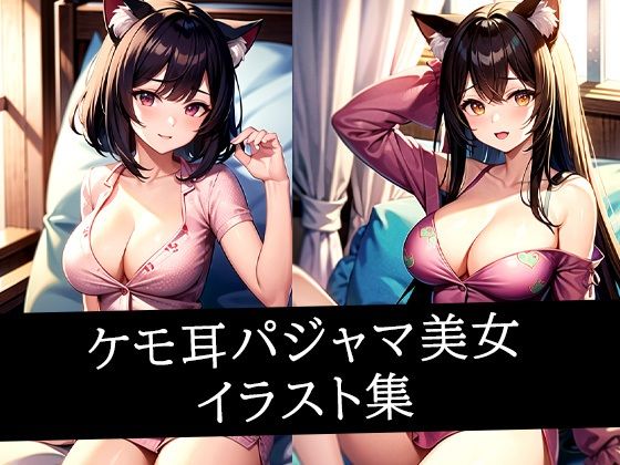 ケモ耳パジャマ美女イラスト集(ぽんぽこ) [d_510069]