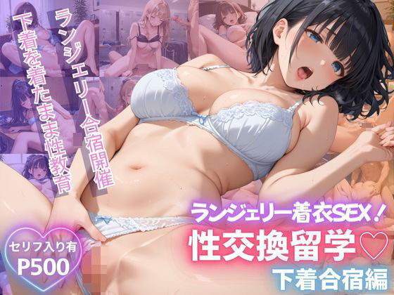 性交換留学 下着合宿編【セリフ入有り】(性交換留学) [d_526610]