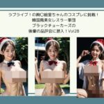 ラブライブ！の絢〇絵里ちゃんのコスプレに挑戦！  韓国風美女レスラー軍団 ブラックチョーカーズの 後輩の品評会に潜入！Vol28(タルタル) [d_534392]