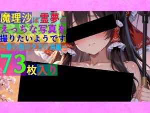 魔理沙は霊夢のえっちな写真を撮りたいようです。〜春の雨の夕方の海編〜(ゆるふわ研究所) [d_537801]