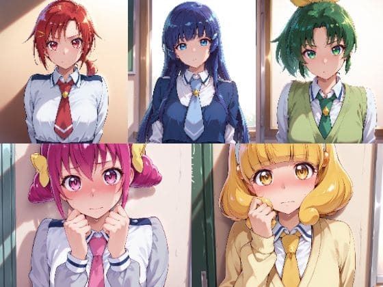 美少女たちと変身セックス(machua) [d_538791]