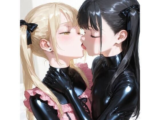 地雷系ラバー女子たちの百合プレイ【139枚】(TAIL LOVERS) [d_539577]