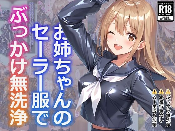 お姉ちゃんのセーラー服でぶっかけ無洗浄(すとりんぐ) [d_540126]