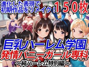 巨乳ハーレム学園発情バニーガール専科〜純ハーレム特別編〜(巨乳ハーレム学園の日常) [d_540891]